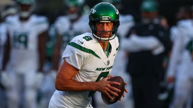 Jets QB Aaron Rodgers